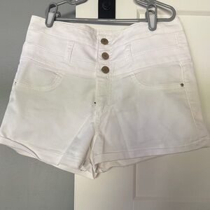 White Women's Shorts